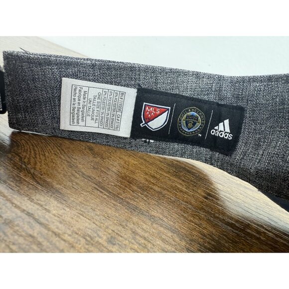 Adidas Philadelphia Union Soccer MLS Adjustable Visor - Picture 3 of 7